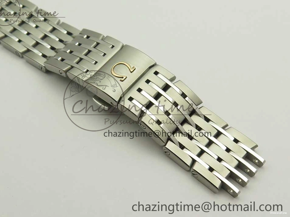 0512 De Ville Hour Vision 41mm SS VSF 1:1 Best Edition White Dial on SS Bracelet A8500 Super Clone Casual 7946